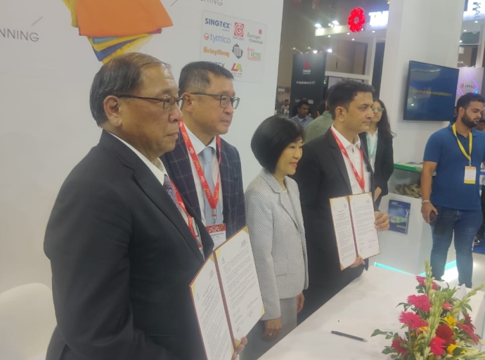 Taiwan Textile Federation signs MOU with CITI, India